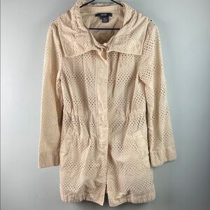 Per se Eyelet Utility Jacket Size 4